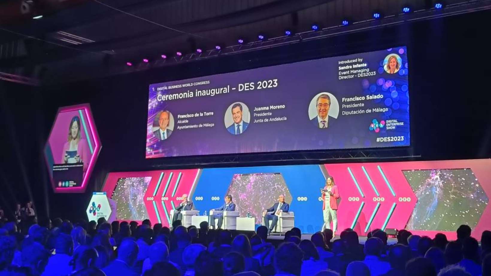 TICNegocios se traslada a la inauguración del Digital Enterprise Show 2023 en Málaga