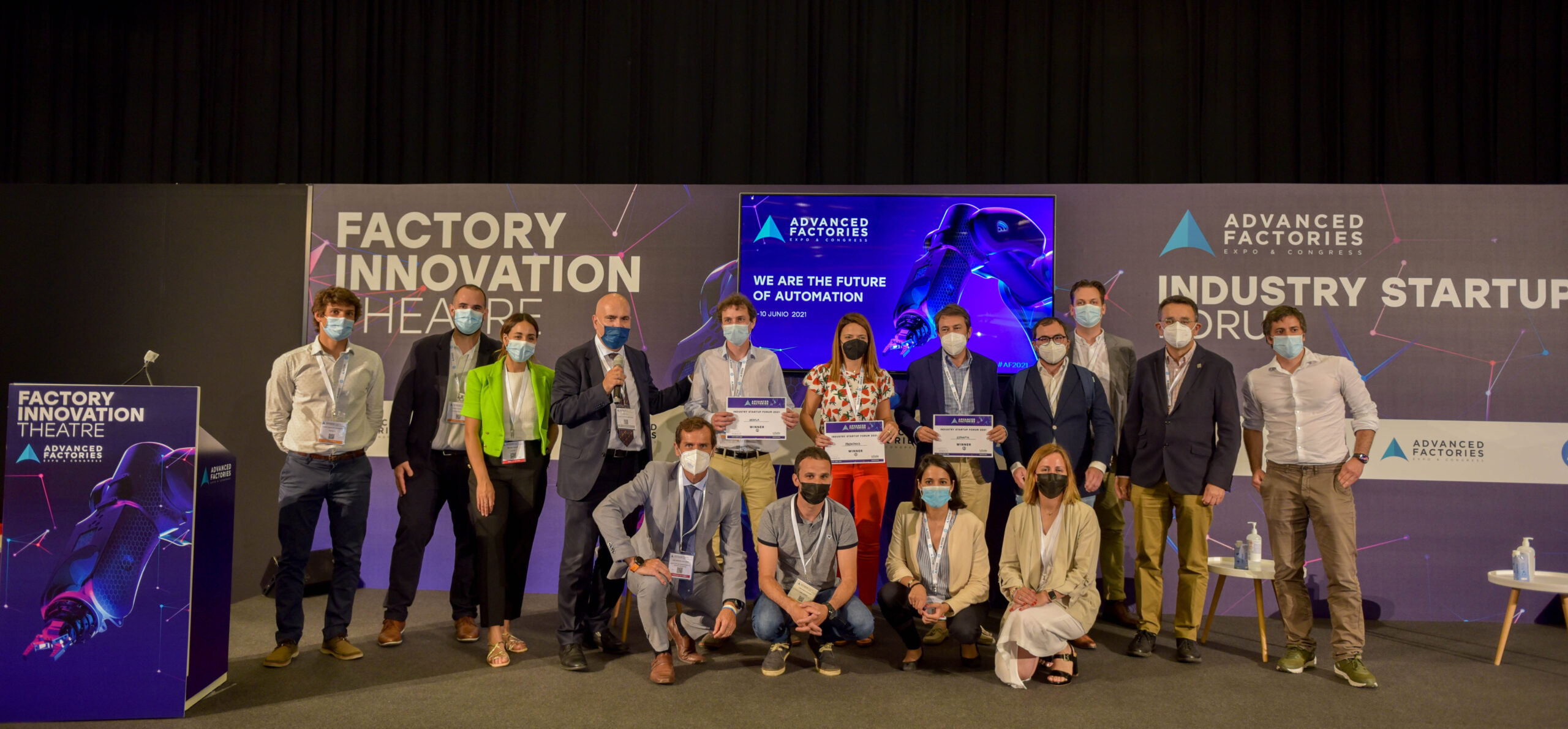 Advanced Factories reúne a las startups más innovadoras que revolucionarán las plantas industriales