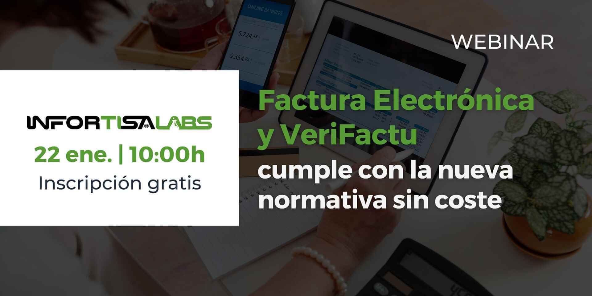 WEBINAR | Factura Electrónica y VeriFactu: Cumple con la nueva normativa sin coste para tu negocio