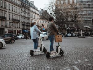 Sensores que controlan la circulación de patinetes en la ciudad